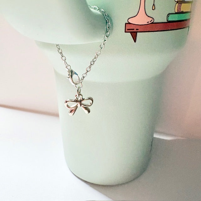 The Bow Tumbler Charm