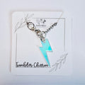 Iridescent Bolt Tumbler Charm