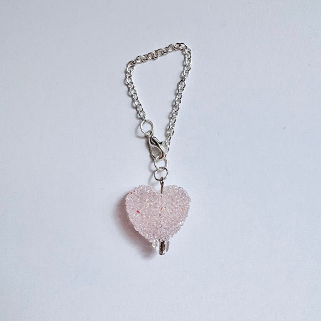 Sugar-Coated Heart Tumbler Charm