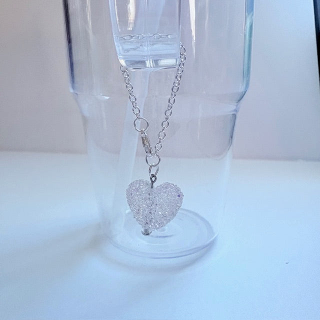 Sugar-Coated Heart Tumbler Charm