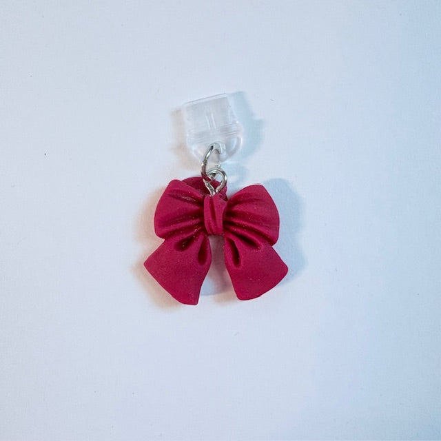 Bow Kindle Port Charm
