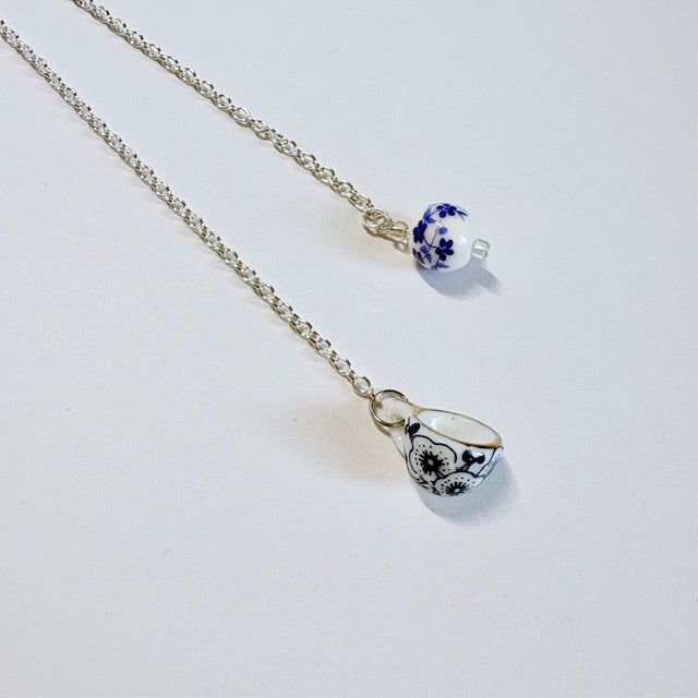 Tea Time Tranquility Chain Bookmark