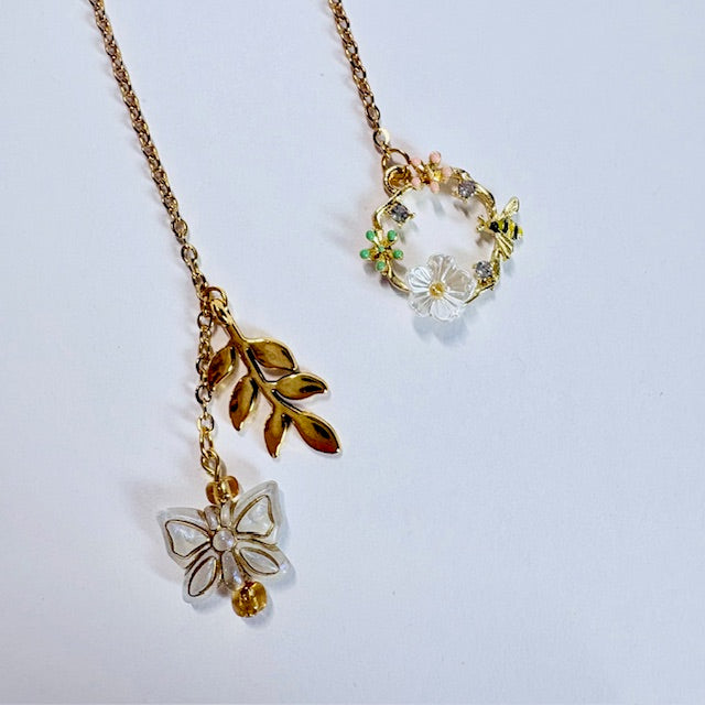 Enchanted Garden Chain Bookmark