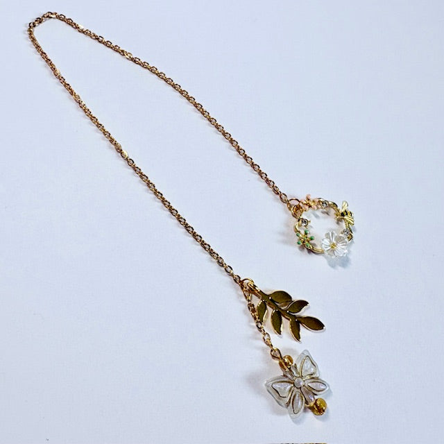 Enchanted Garden Chain Bookmark