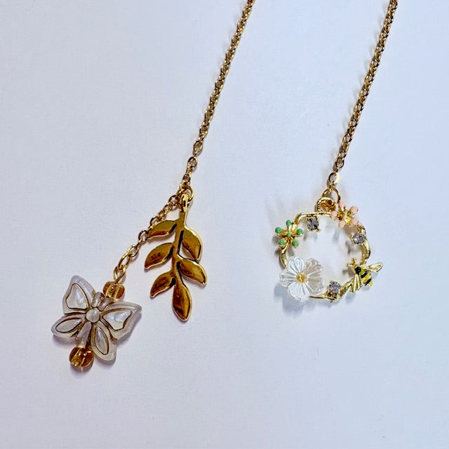 Enchanted Garden Chain Bookmark