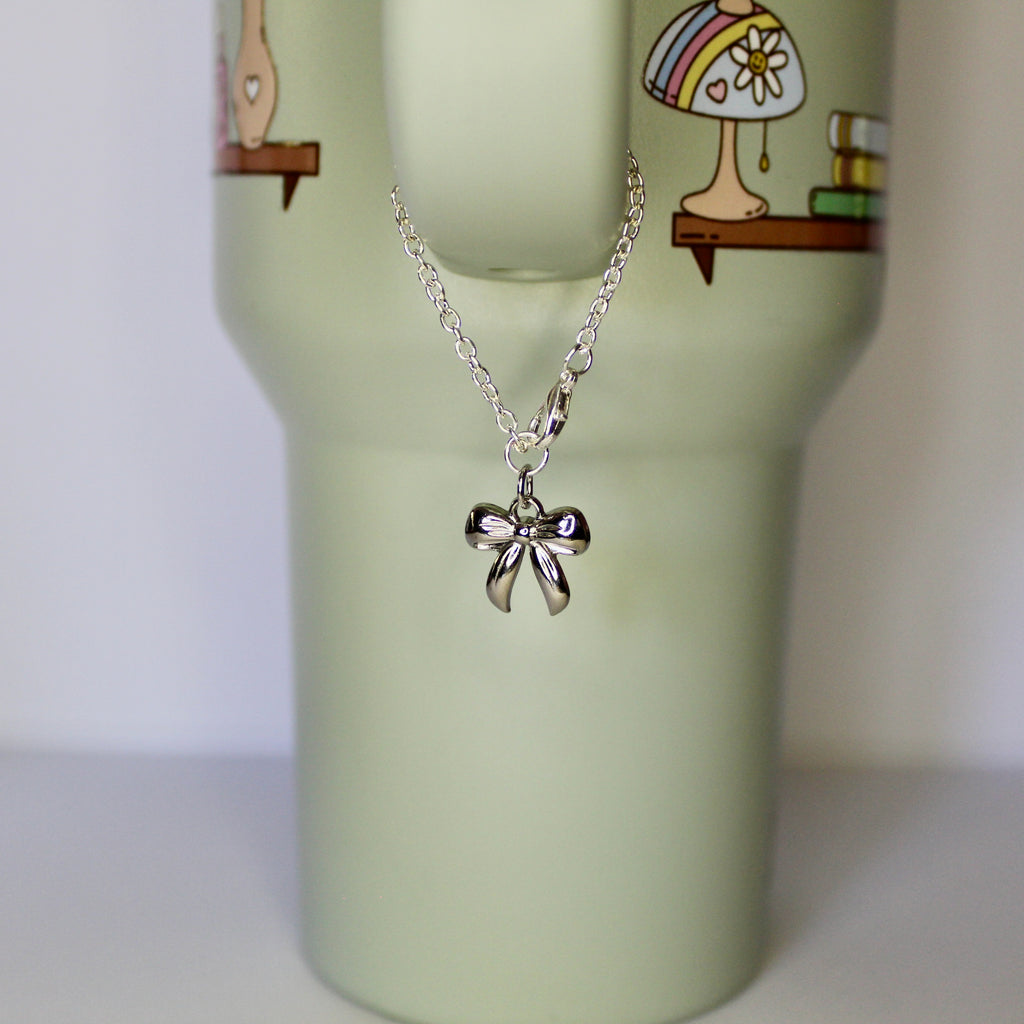 The Bow Tumbler Charm