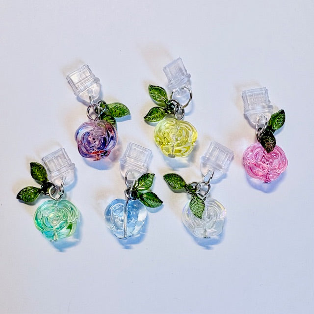 Blooming Rose Charger Charm