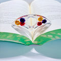 Wildflower Resin Book Page Holder