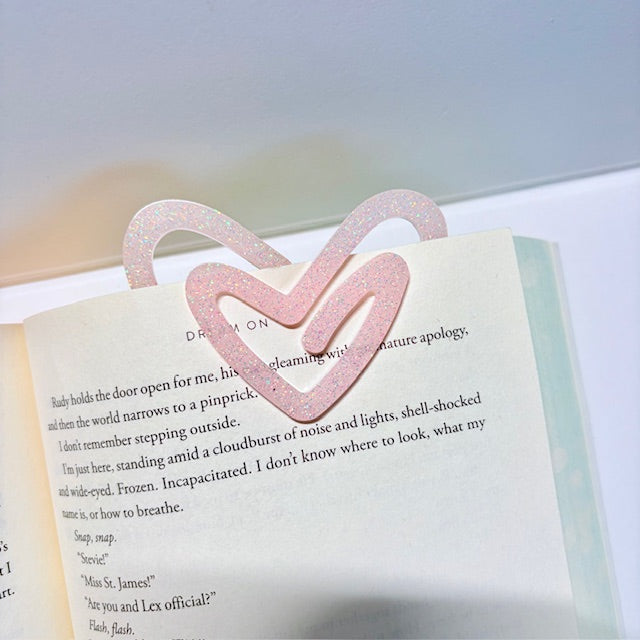 Custom Resin Paper clip Bookmark