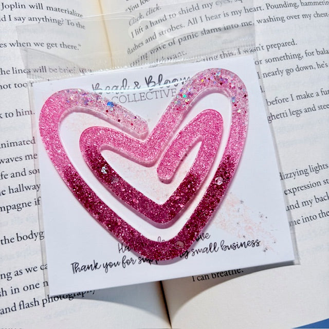 Custom Resin Paper clip Bookmark