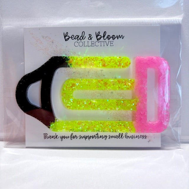 Custom Resin Paper clip Bookmark