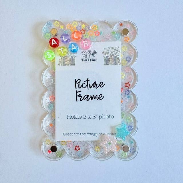 All Star Picture Frame Magnet
