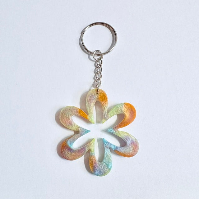 Prismatic Bloom Keychain