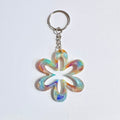 Prismatic Bloom Keychain