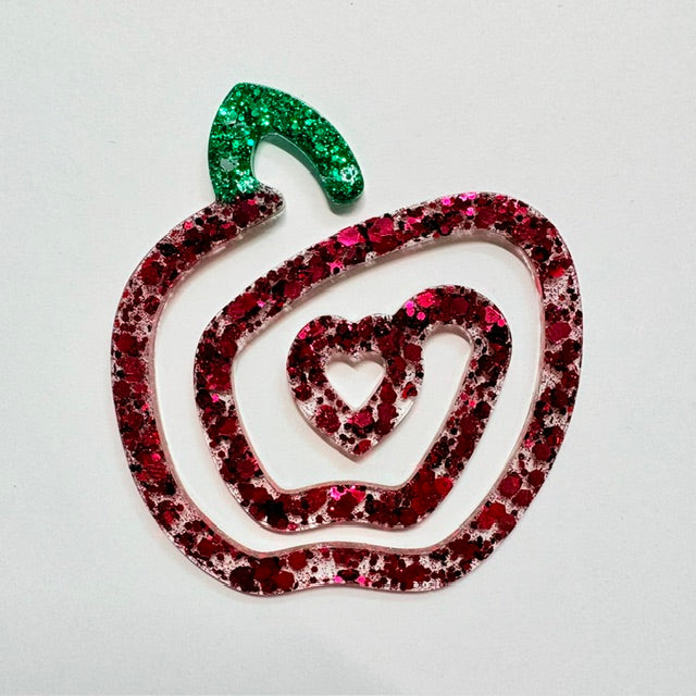 The Crisp Red Apple Clip