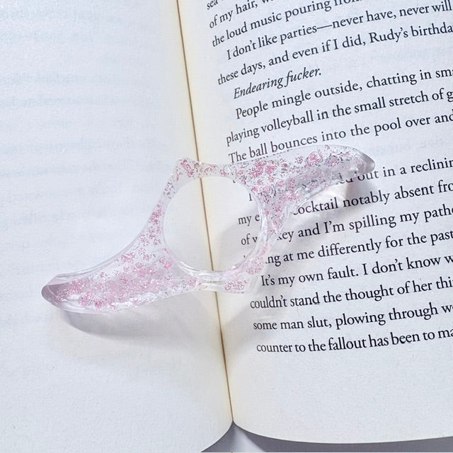 The Pink Diamond Petal Page Holder