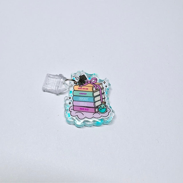 Willing to Discuss Book Boyfriends Charger Charm