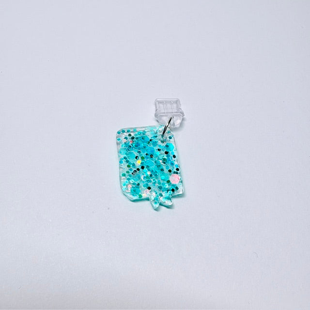 Spicy Romance Book Stack Charger Charm