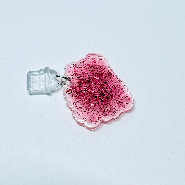 Thriller Book Stack Charger Charm