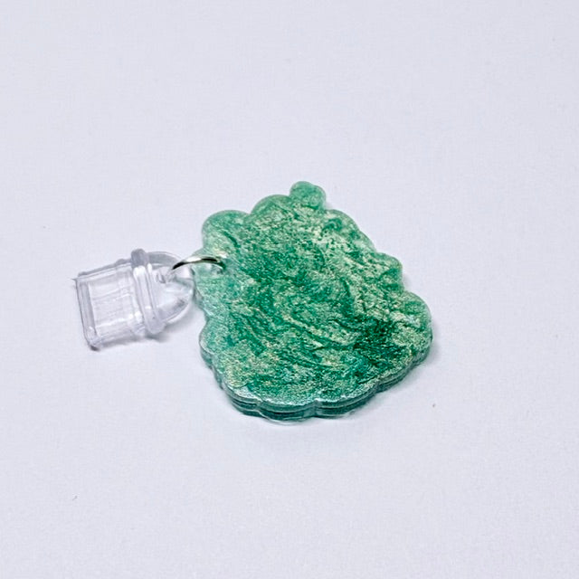 Cozy Mystery Book Stack Charger Charm