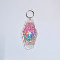 The Booked Up Vintage Motel Keychain