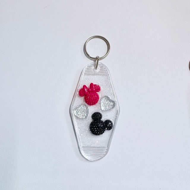 The Magical Mouse Vintage Motel Keychain