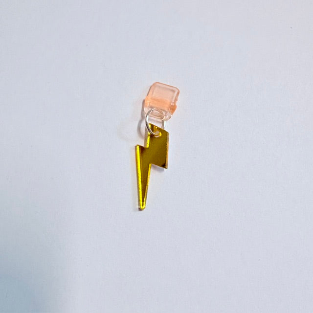 The Lightning Strike Charger Charm