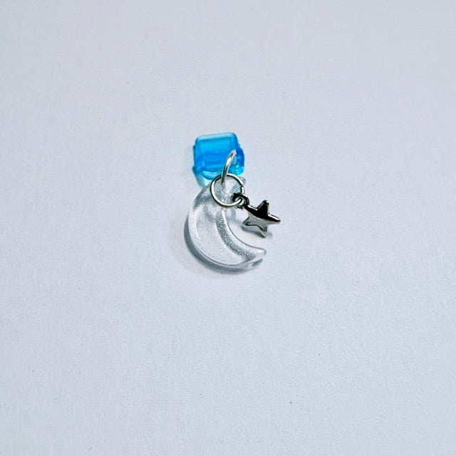 The Celestial Moon & Star Charger Charm