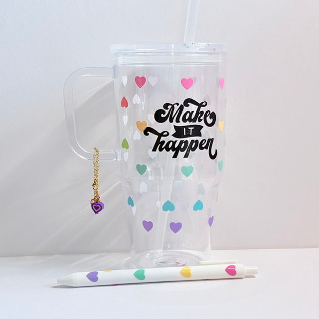 The Make It Happen Tumbler & Pen Gift Set