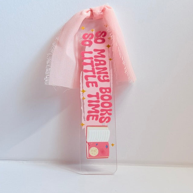 The So Many Books Bookmark