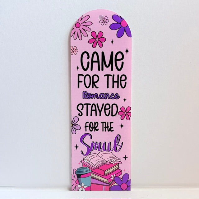 The Stayed for the Romance Bookmark