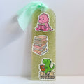 The Reading Dino Sparkle Bookmark