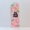 The "Eat Sleep Read" Pastel Glitter Bookmark