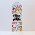 The "Read More Books" Retro Bookmark