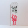 The Floral "A Good Book" Sketch Bookmark