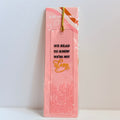 The "Not Alone" Intricate Floral Bookmark