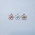 Open-Frame Flower Charms