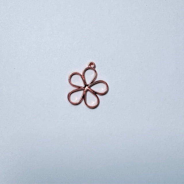 Open-Frame Flower Charms