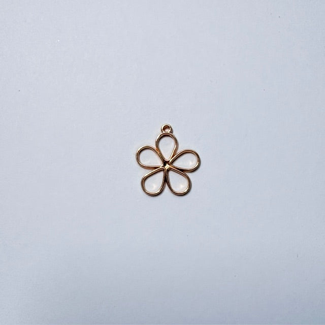 Open-Frame Flower Charms