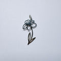 Dainty Wildflower Frame Charm