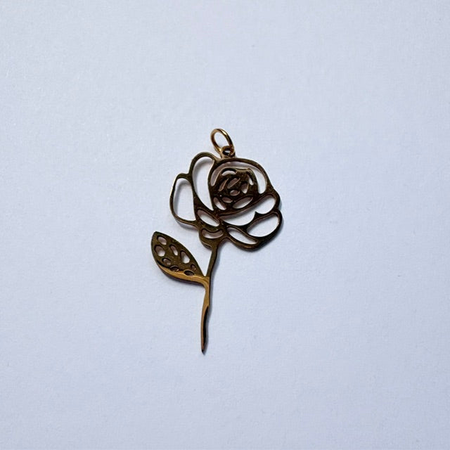 Dainty Wildflower Frame Charm