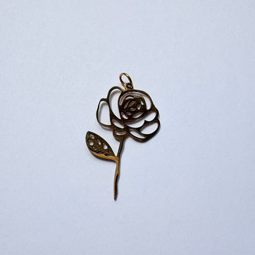 Dainty Wildflower Frame Charm