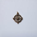 Dainty Traveler's Compass Charm