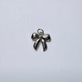 Polished Ribbon Bow Charm (Large)