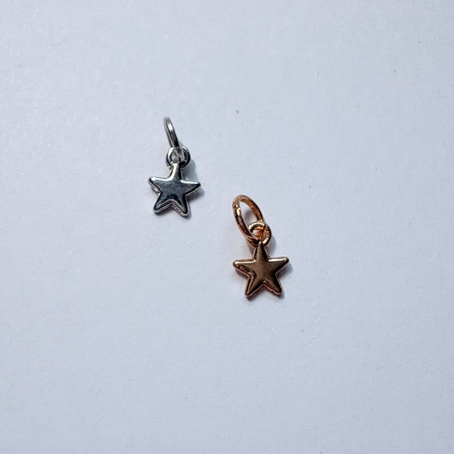 Dainty Puffy Star Charm