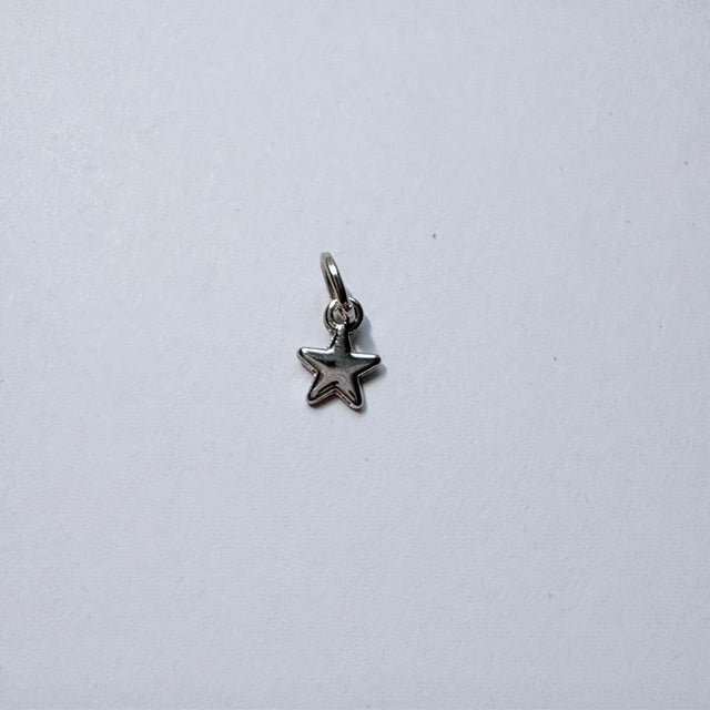 Dainty Puffy Star Charm