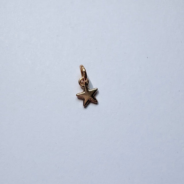Dainty Puffy Star Charm