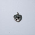 Best Friend Paw Heart Charm