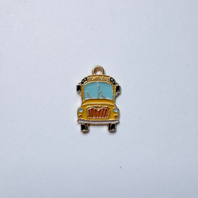 Vintage School Bus Charm