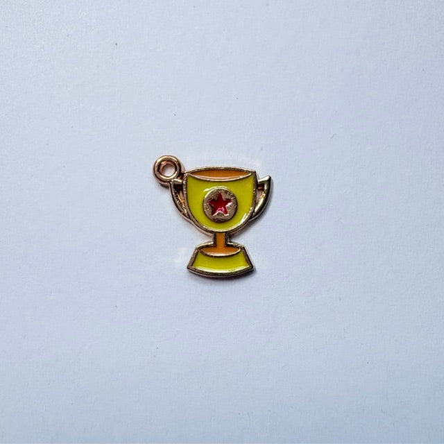 Golden Star Trophy Charm